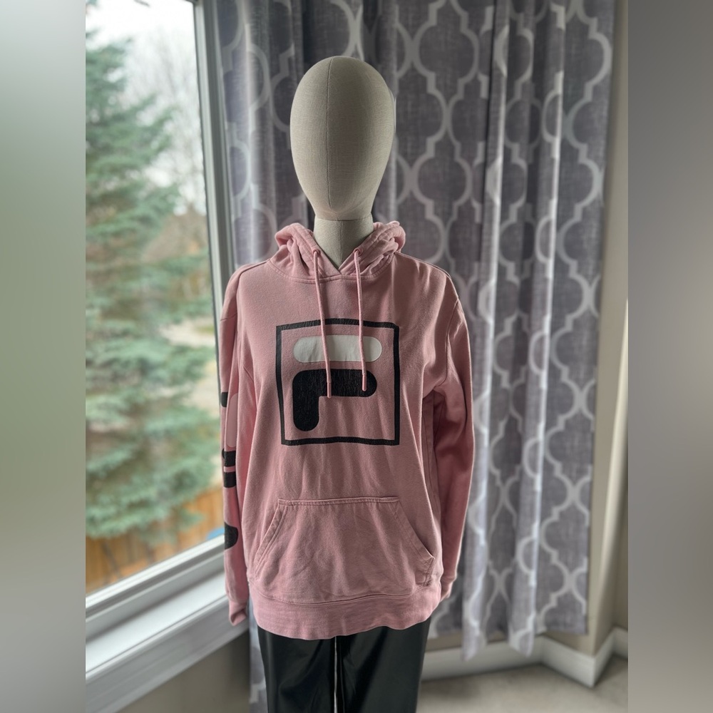 SOLD Fila Soft Cotton Pink Hoodie